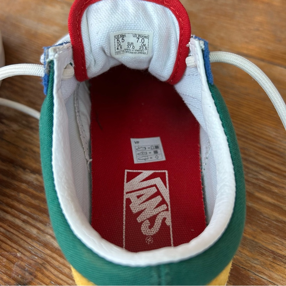 VANS Old Skool Yacht Club Suede Canvas Shoes VN0A38G1R1Q - Picture 7 of 14